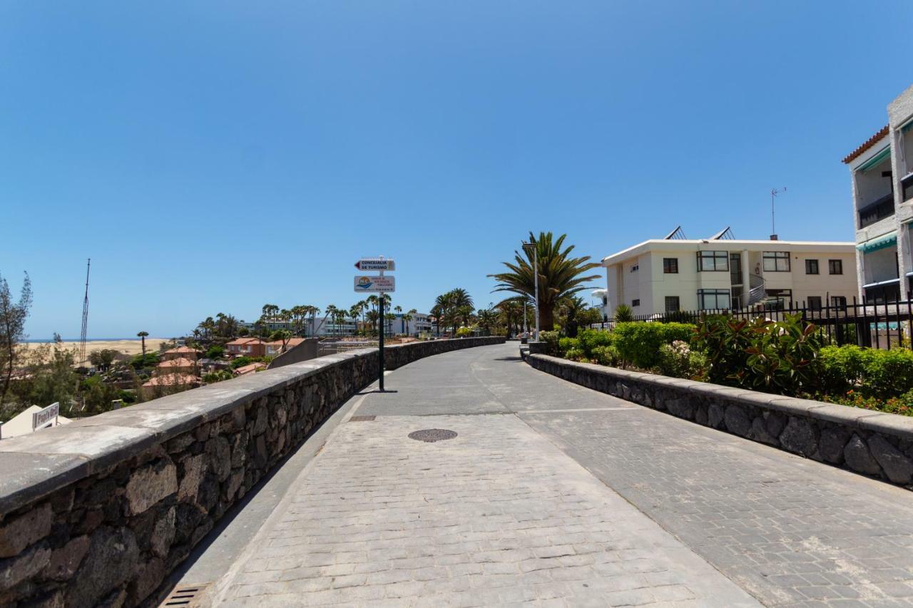 Primera Linea De Playa Del Ingles Y Las Dunas De Maspalomas ภายนอก รูปภาพ